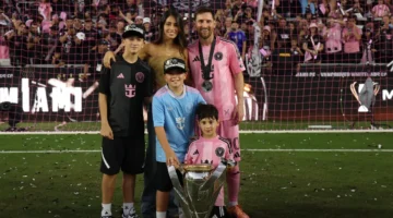 لفتة رومانسية مذهلة.. ميسي يحتفل بعيد ميلاد زوجته بهدية ثمينة في ميامي